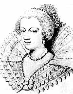 Анна Австрийская, мать Людовика XIV. Рисунок Дюмонтье