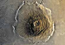Самый большой вулкан в Солнечной системе — Олимп