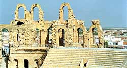 Верхние аркады большого амфитеатра