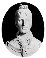 Александр фон Гумбольдт. Фарфоровый барельеф работы Фридриха Тика. 1828 г.
