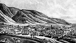Каракас в середине XIX века