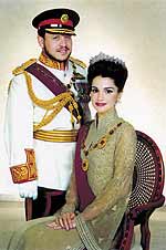 Король Абдалла II и королева Рания